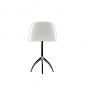 Foscarini - Lumiere | Table | Piccola | On/off | Warm White, Black chrome