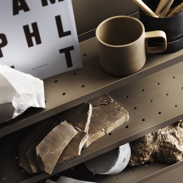 String - Pocket | Metal | Taupe/Taupe