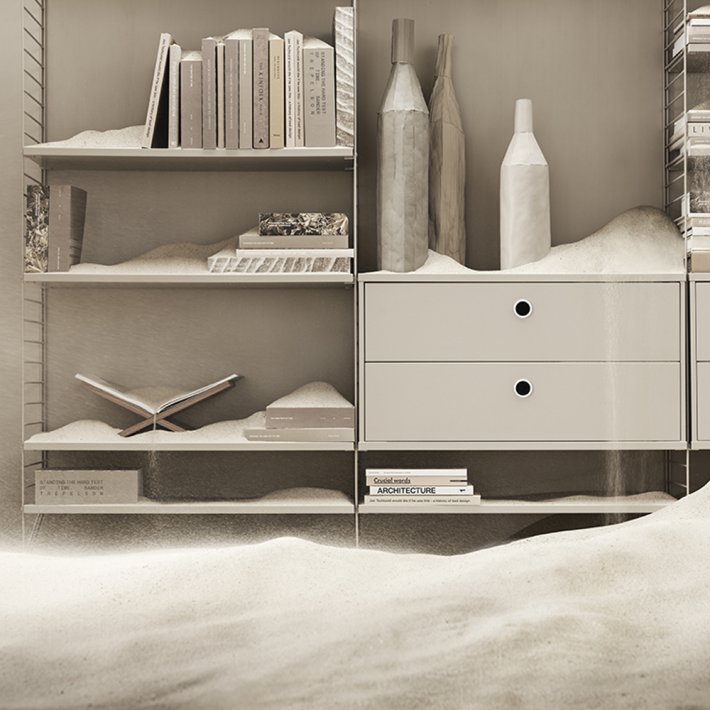 String - Bundle L J I Black Stained Ash/Black