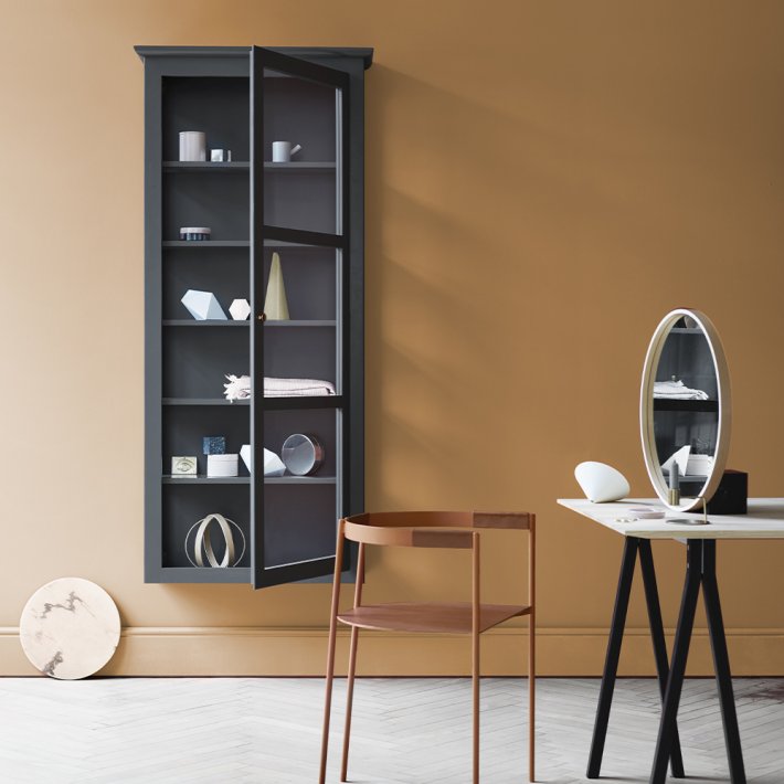 Lindebjerg Design - Wall-hung display cabinet | Color N4