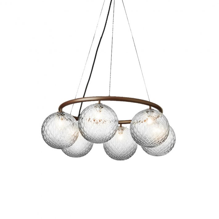 Nuura - Miira 6 Circular | Dark Bronze I Optic