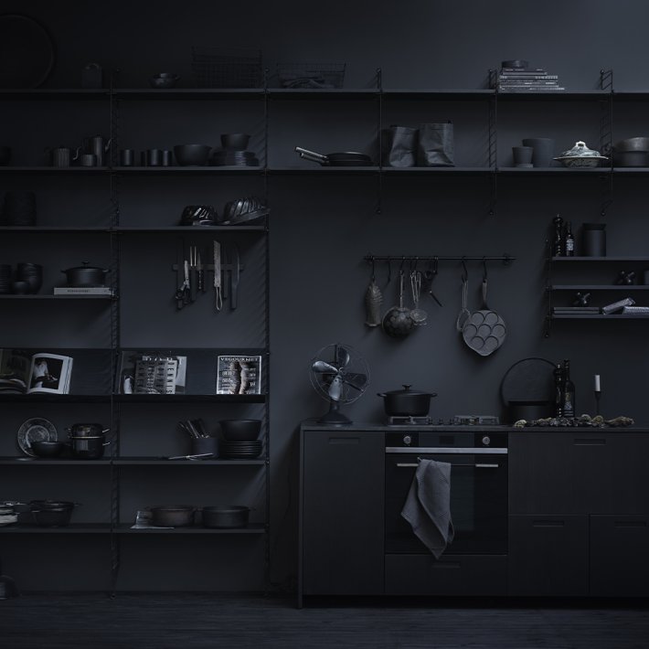 String - Pocket | Black Stained Ash/Black