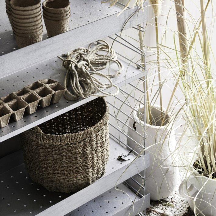 String - String Outdoor | Shelve | Galvanized | Low edge