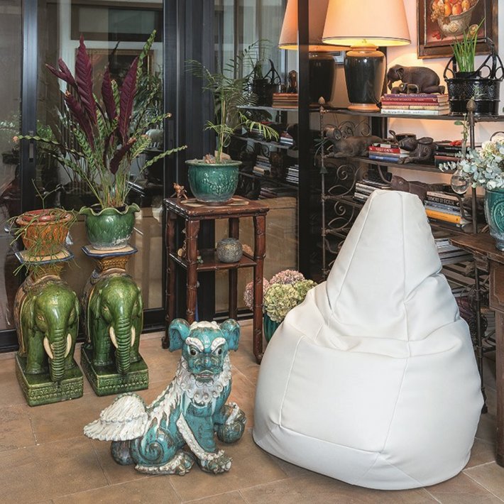 Zanotta - Sacco I Hvid I Stor