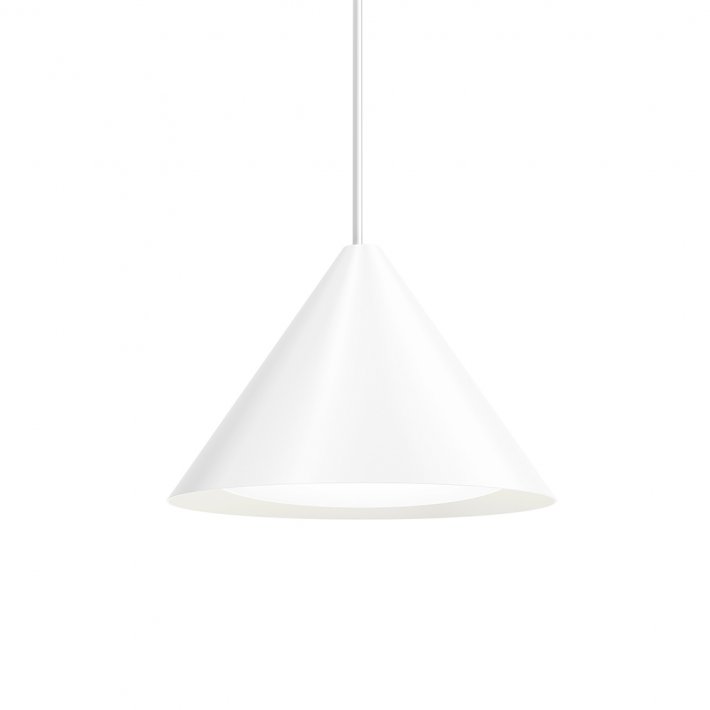 Louis Poulsen - Keglen | �40 | Hvid | Fase d�mp