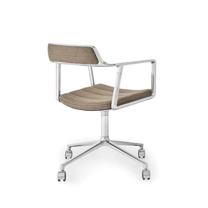 Vipp - Vipp 452 | Swivel Chair | Tide Dark Sand | Hjul