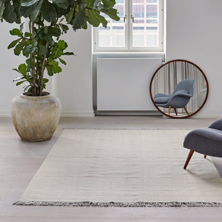 Massimo - Escape Kelim Muscat | With Fringes