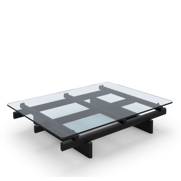 Cassina - Sengu Coffee Table | 150x110 cm | Clear glass 
