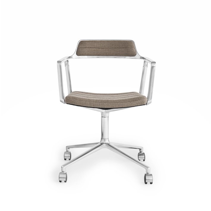 Vipp - Vipp 452 | Swivel Chair | Tide Dark Sand | Hjul