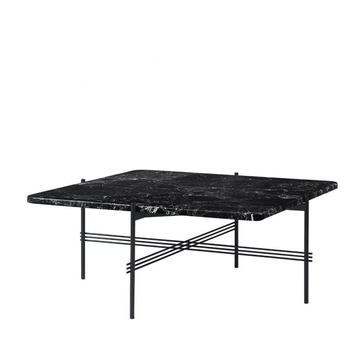 Gubi - TS Coffee Table | Square | 80x80 | Black