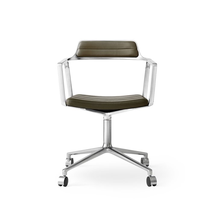 Vipp - Vipp 452 | Swivel Chair | L�der | Hjul