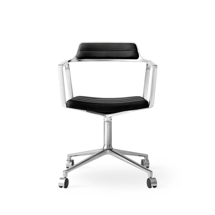 Vipp - Vipp 452 | Swivel Chair | L�der | Hjul