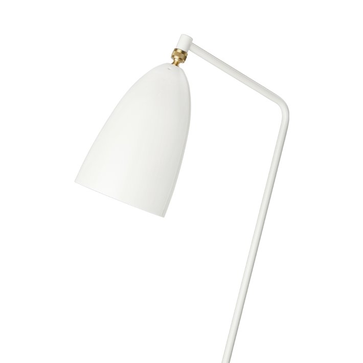 Gubi - Grashoppa Gulvlampe | Alabaster White | Glossy