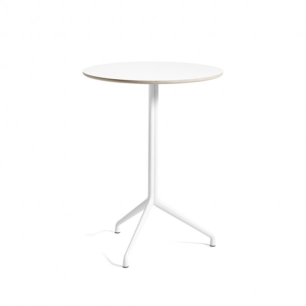 HAY - About a Table | AAT 20 | White laminate | White powder coated aluminium |  80 cm