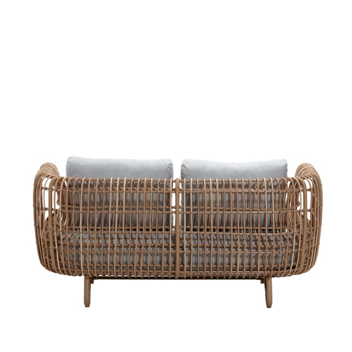 Cane-line - Nest 2-pers. sofa m. hynder | Outdoor