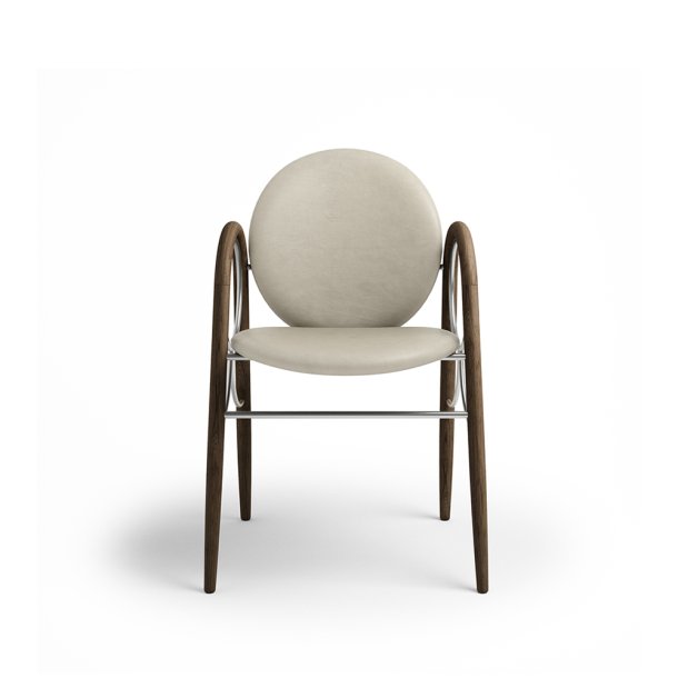 Brdr. Krger - Arkade Spisebordsstol | Fuldpolstret | Eg rget