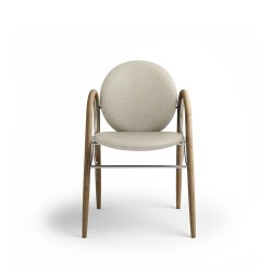 Brdr. Krger - Arkade Spisebordsstol | Fuldpolstret | Eg klar voks olieret