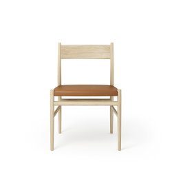 Brdr. Krger - Arv Spisebordsstol | Uden armln | Lder sde | Massiv ryg