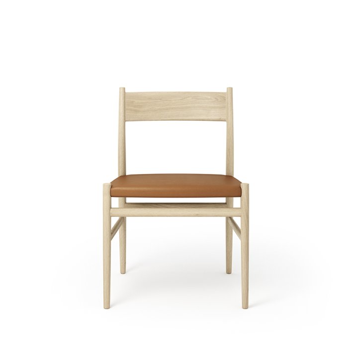 Brdr. Krger - Arv Spisebordsstol | Uden armln | Lder sde | Massiv ryg