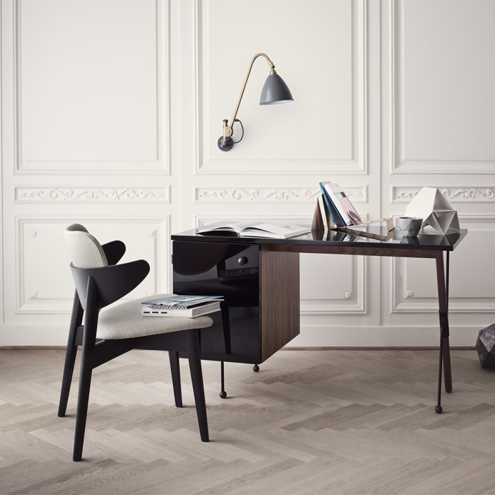 Gubi - Bestlite BL6 | Messing | Grey semi matt