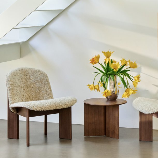HAY - Chisel Lounge Chair | Valnd | Polstring i Sheepskin-Mohawi 21