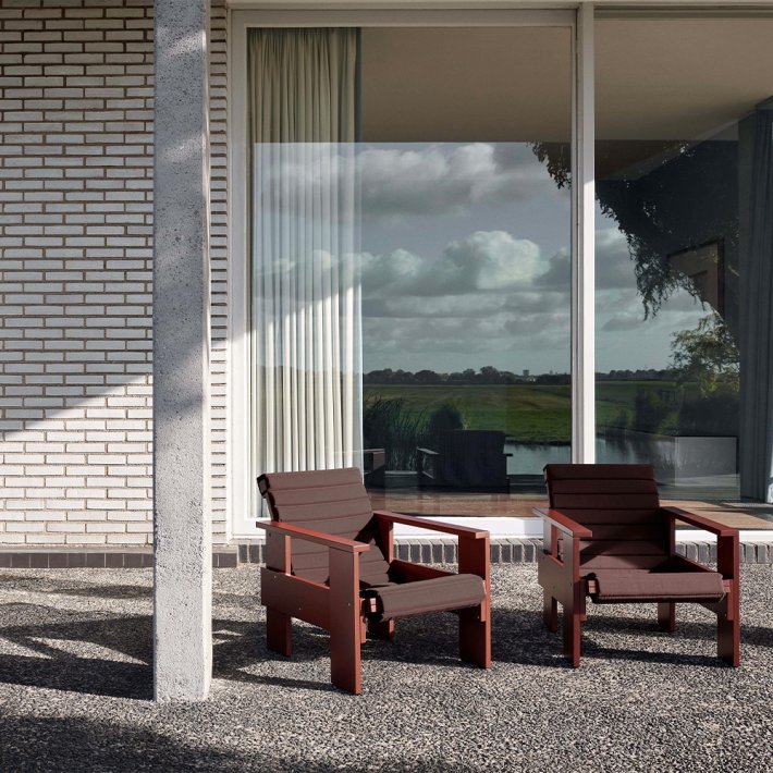 HAY - Quilted Hynde Til Crate Lounge Chair