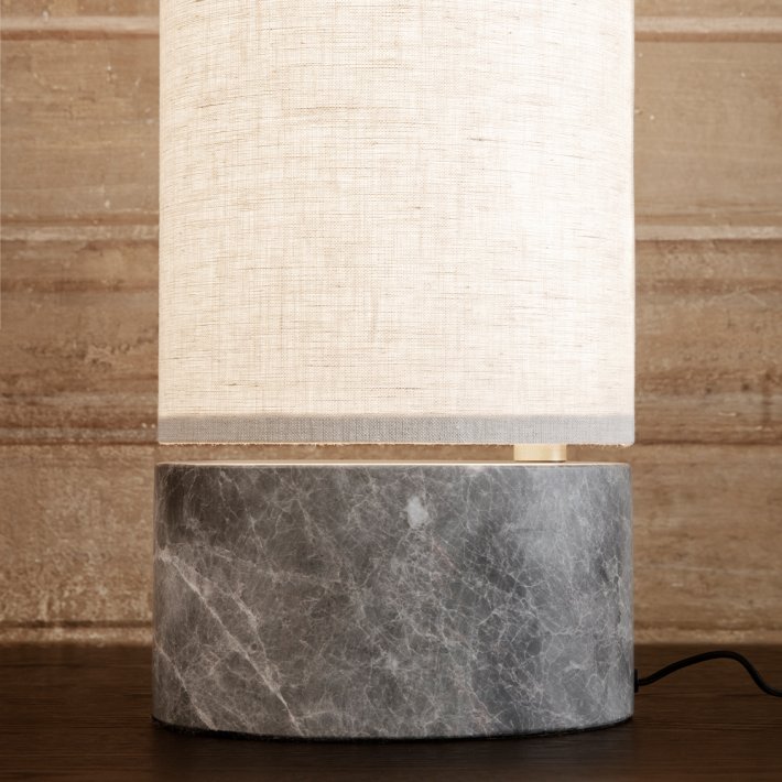 Gubi - Unbound Floor Lamp | H120 | Natural Canvas