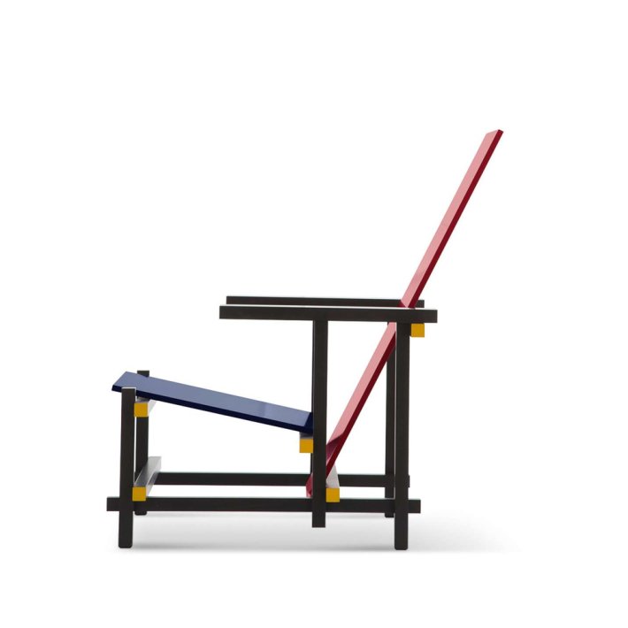 Cassina - Red and Blue Armchair