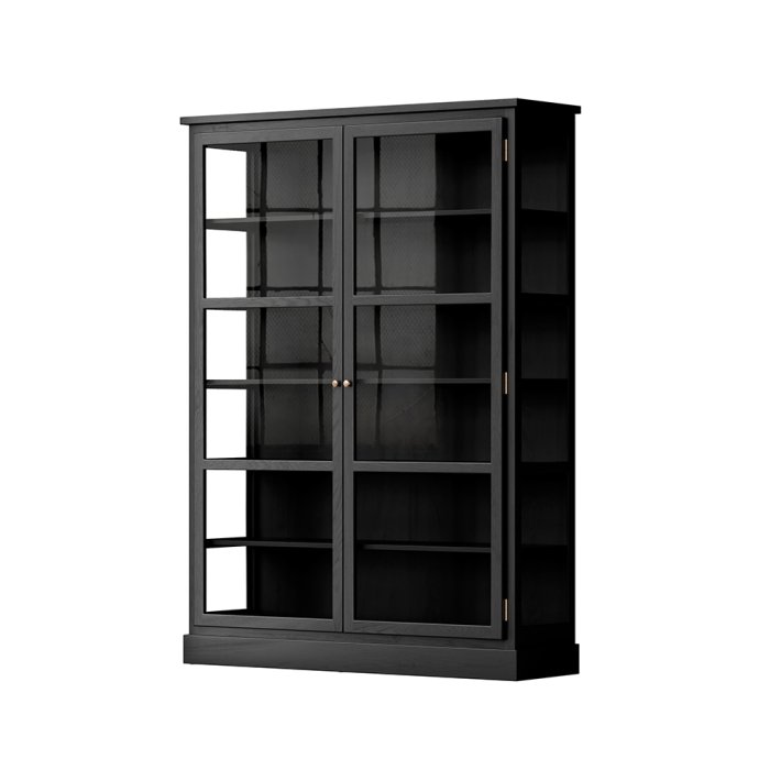 Lindebjerg Design - Vitrineskab | Dark Oak N2