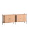 Moebe - Shelving Set I Sideboard I Stainless Steel