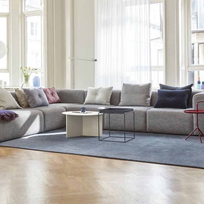 HAY - Slit Table Round | Sofabord |�Pulverlakeret