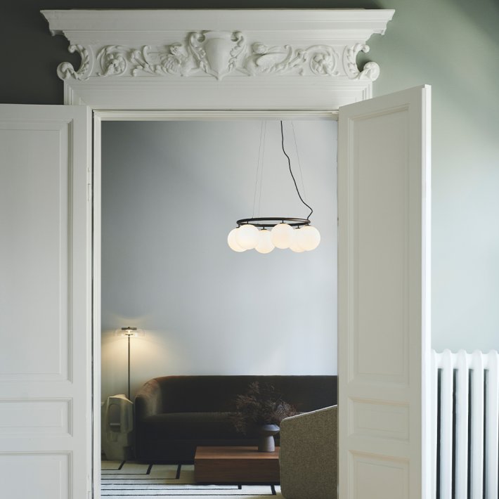 Nuura - Miira 6 Circular | Dark Bronze I Opal