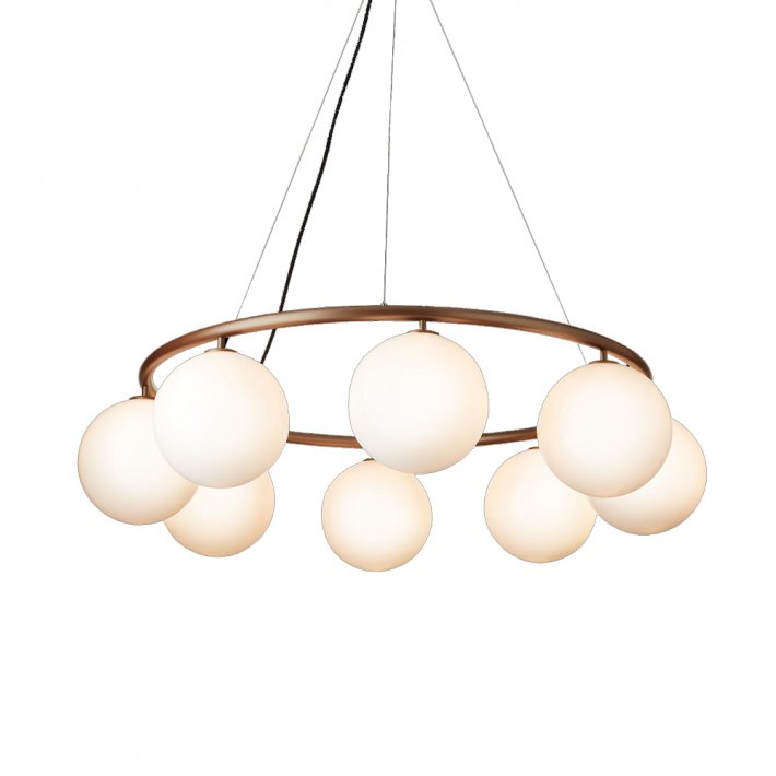 Nuura - Miira 8 Circular | Dark Bronze | Opal