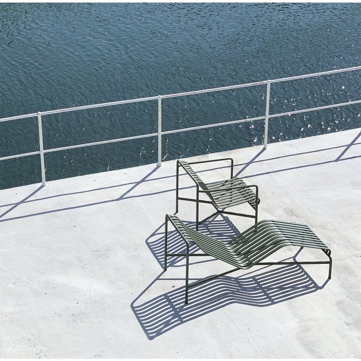 Hay - Palissade Chaise Longue