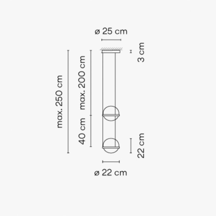 Vibia - Palma 3726 | Pendel