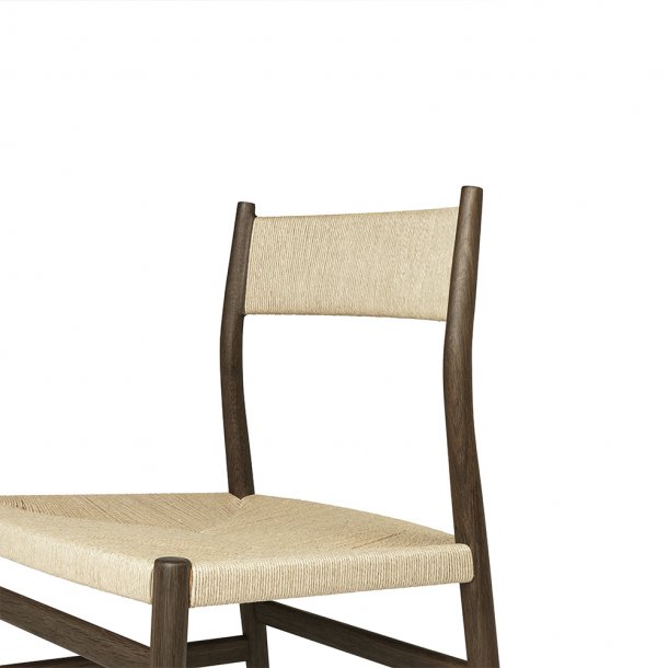 Brdr. Krger - Arv Spisebordsstol | Uden armln | Flettet ryg &amp; sde