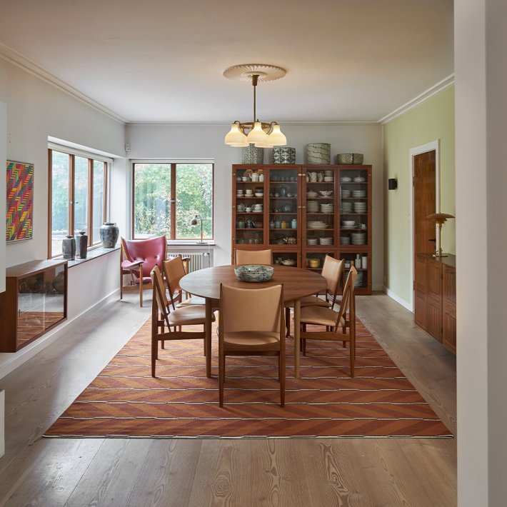 NORDICMODERN - VK-6 Tppe | Orange/Rd | 170 x 240 cm