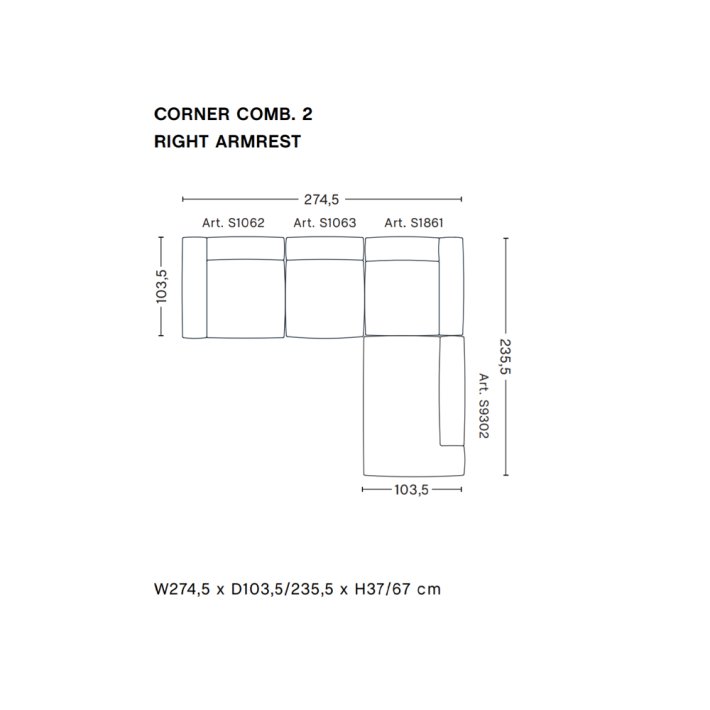 HAY - Mags Soft Sofa | Frdige kombinationer | Hjrnesofaer