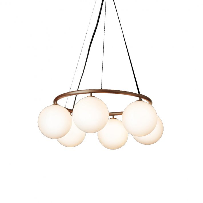 Nuura - Miira 6 Circular | Dark Bronze I Opal