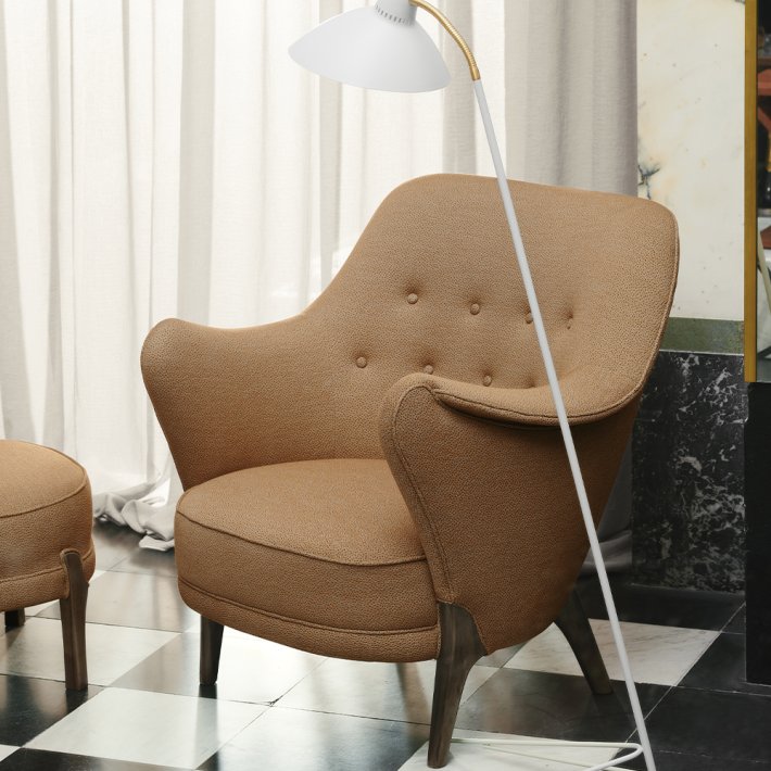 Warm Nordic - Cocktail Lounge Chair | Smoked Oak