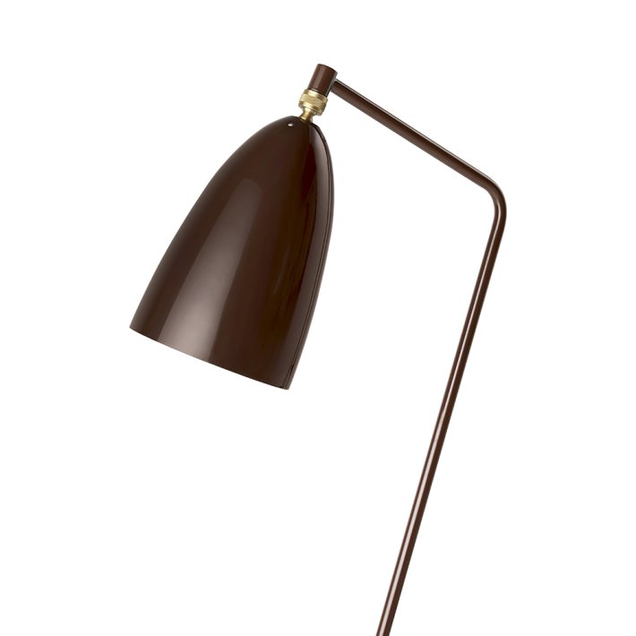 Gubi - Grashoppa Gulvlampe | Walnut Brown | Glossy