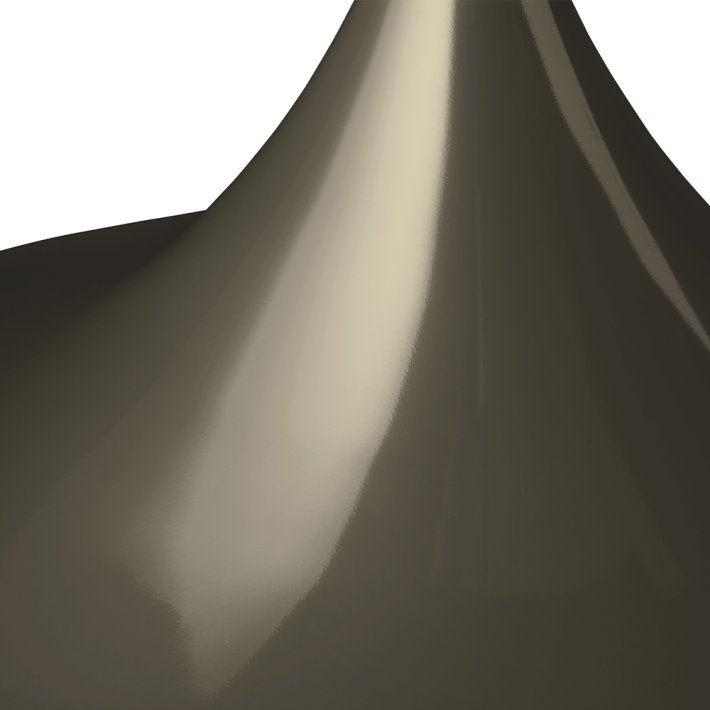 Gubi - Semi Pendel 60 | Dark Cocoa | Glossy