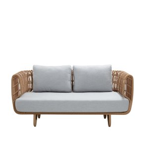 Cane-line - Nest 2-pers. sofa m. hynder | Outdoor