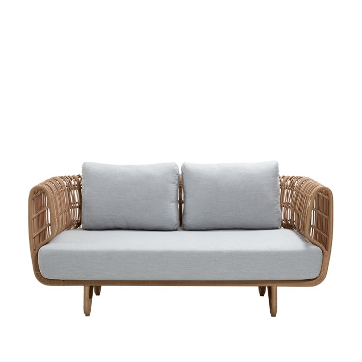 Cane-line - Nest 2-pers. sofa m. hynder | Outdoor