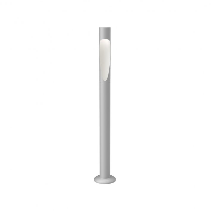 Louis Poulsen - Flindt Garden Pullert | H�j | Uden adapter |&nbsp;Aluminium | LED 2700K 6.2W | Fodplade