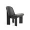 HAY - Chisel Lounge Chair | Black | L�der polstring Sense-Black