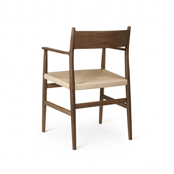 Brdr. Krger - Arv Spisebordsstol | Med armln | Flettet sde | Massiv ryg