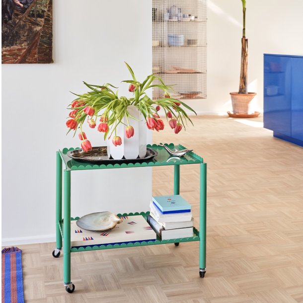 HAY - Arcs Trolley Low | Jade Green