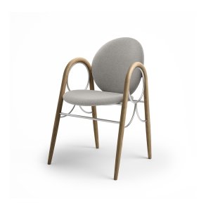 Brdr. Krüger - Arkade Spisebordsstol | Fuldpolstret | Eg klar voks olieret