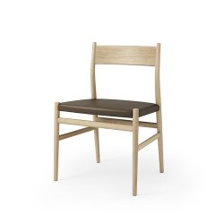 Brdr. Krger - Arv Spisebordsstol | Uden armln | Lder sde | Massiv ryg